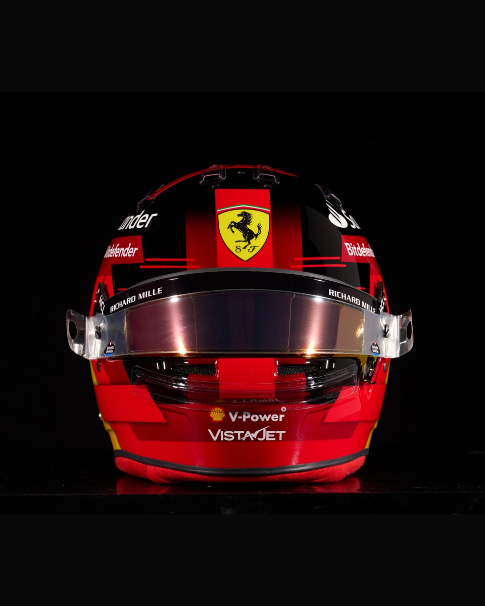 Ferrari helmet 2025