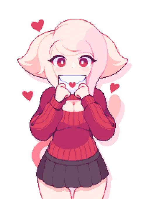 Affection#ドット絵 #aseprite 