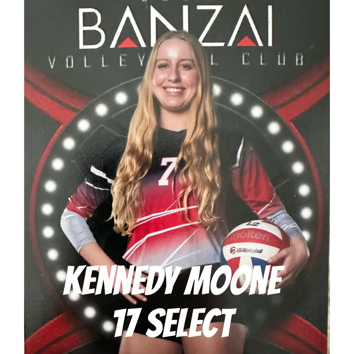 18BanzaiSelect's tweet photo. Congratulations to last weekends Played with Passion award winner. Kennedy brought energy, consistency and passion to the court during our 2/5 tournament. Way to go @kennedycmoone! https://t.co/7S9gFoFcqZ