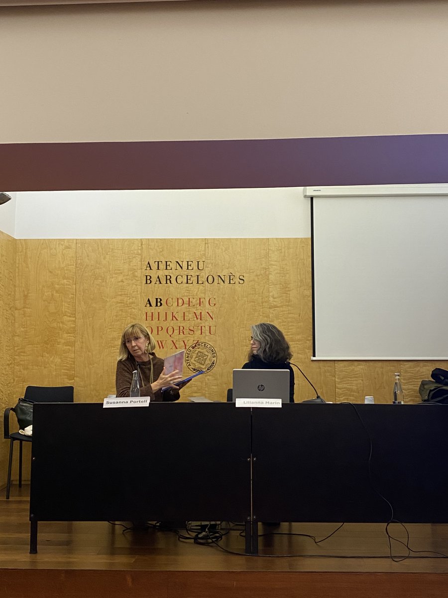 AteneuBCN's tweet photo. Molt interessant l'acte de llums i ombres en la fotografia de Margarita Andreu.

🖼️ No oblideu que podeu trobar la seva obra Exterior Edifici a la segona planta de l'@ateneubcn https://t.co/efR7nXD0C6