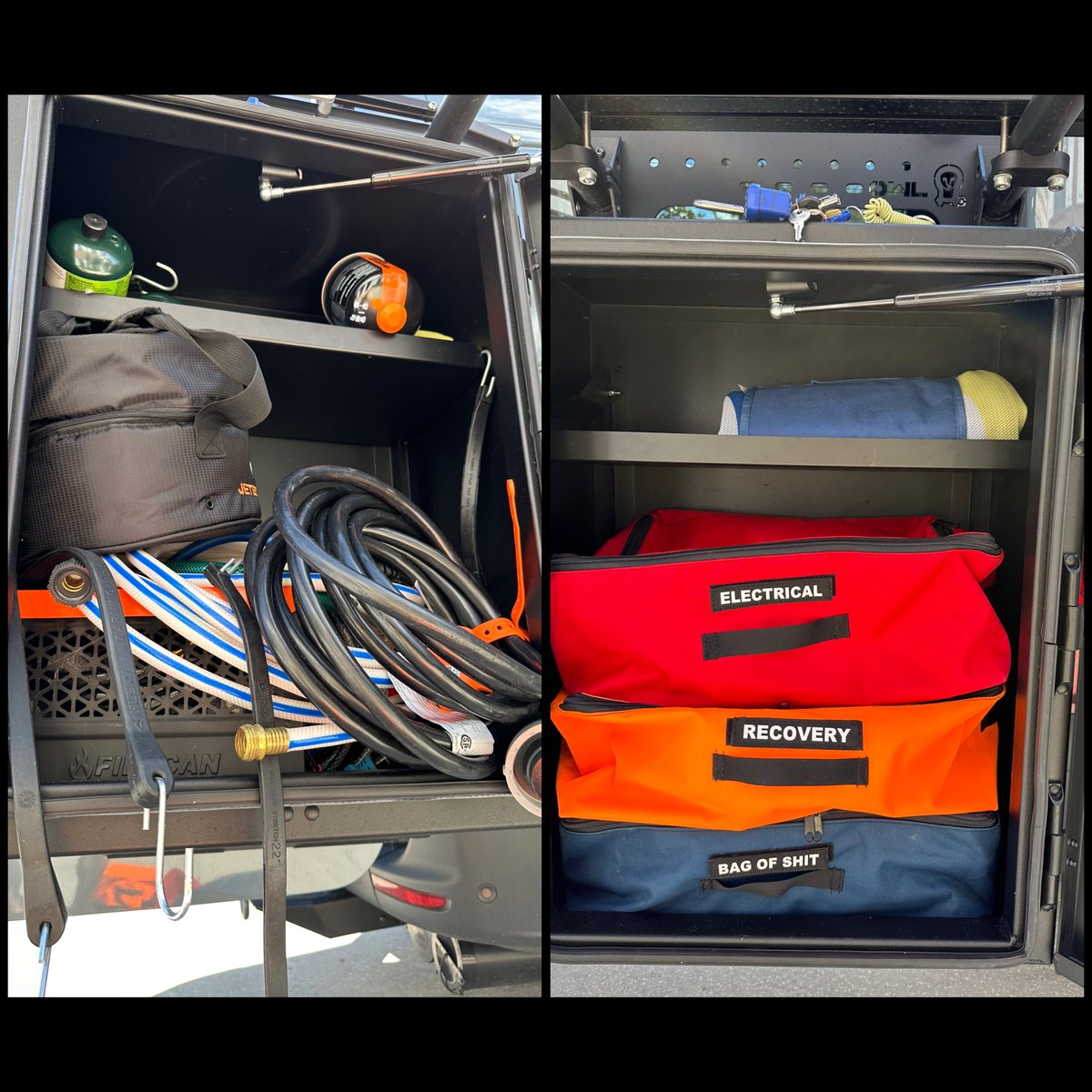 OverlandGearGuy's tweet photo. Love it when I get before and after photos from customers
https://t.co/TsmvDGv0En
https://t.co/6P6wwDPyzG
#Vanbox #GearBags #SmartSolutions #StorageSolutions #organization https://t.co/ctedcFjZcC