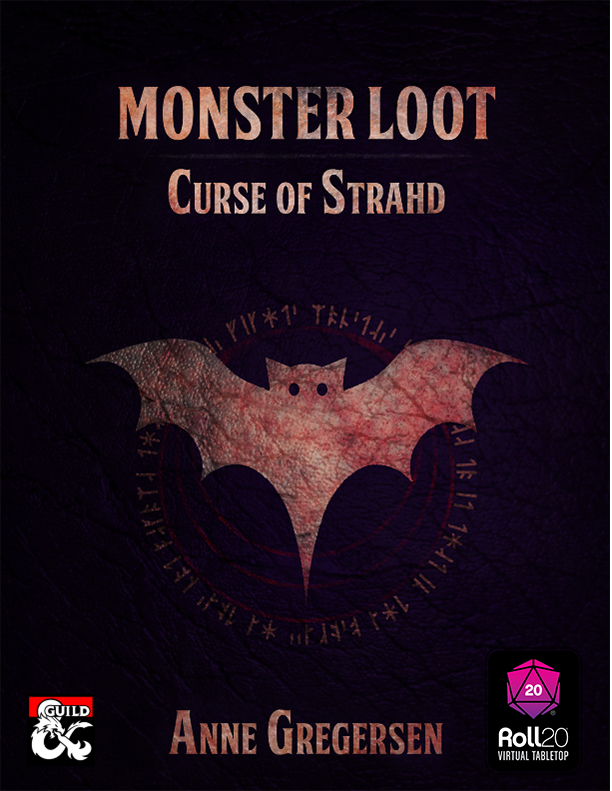 AnneofManyNames's tweet photo. Guess what? The Monster Loot and Bloodied &amp; Bruised series are now available on Roll20 for the most popular #DnD5e adventure paths! The starter adventures and Curse of Strahd got the VTT treatment. Check it out! 

https://t.co/zfzDpYhUPh https://t.co/SAaTnAKeWB