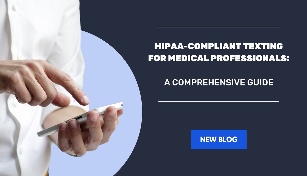Did you know texts have a 99% open rate?

HIPAA-compliant texting for pharmacists is essential for contacting patients while keeping PHI safe and secure.

Not sure where to begin sending secure texts? Our new short guide will cover everything!

docstation.co/blog/hipaa-com…