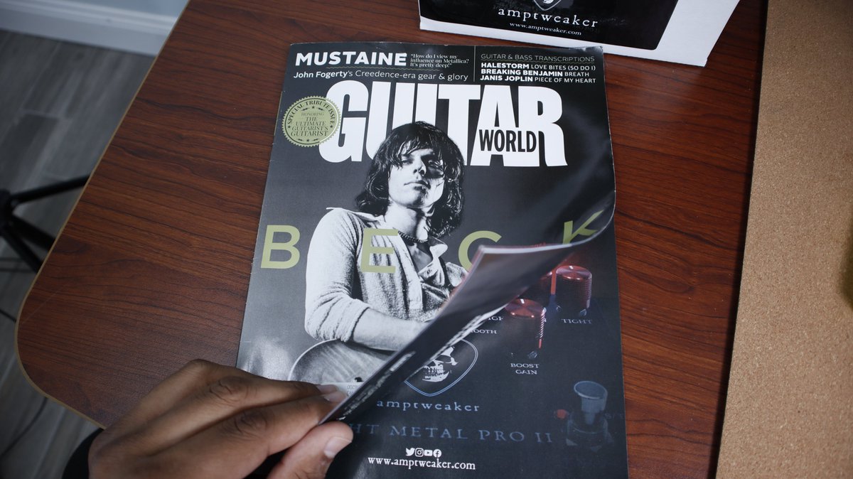 amptweaker's tweet photo. Have you guys picked up the latest @GuitarWorld Mag? You might see a familiar face 🤘
#rock #metal #guitars #magazines #music #guitargear https://t.co/72JnXdCxPN