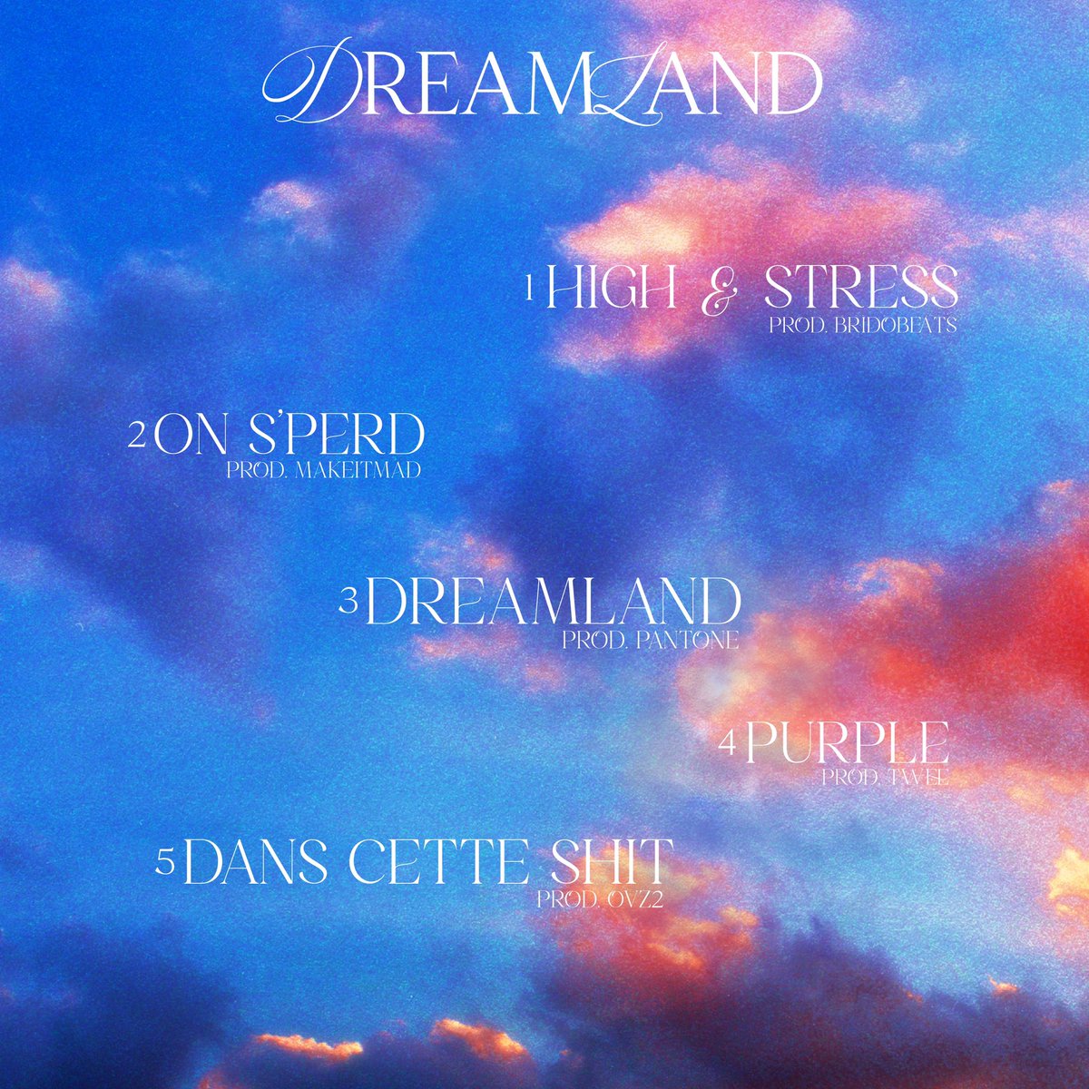 Mon premier EP “Dreamland” est disponible ce soir à 00H sur toutes les plateformes‼️

2023 c’est pour nous, DON’T WORRY

Mix/master : <a href="/SACEbeatsFLG/">SACE</a> 
Artwork : <a href="/Takuart_/">taku</a>