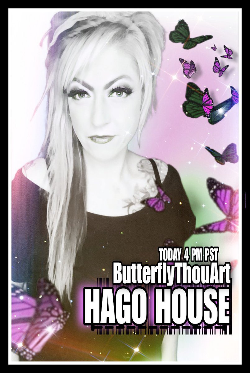 kell1969's tweet image. Come join the Amazing ButterflyThouArt in Hago House today at 4pm PST &amp;amp; Jam out &amp;amp; party time!!!