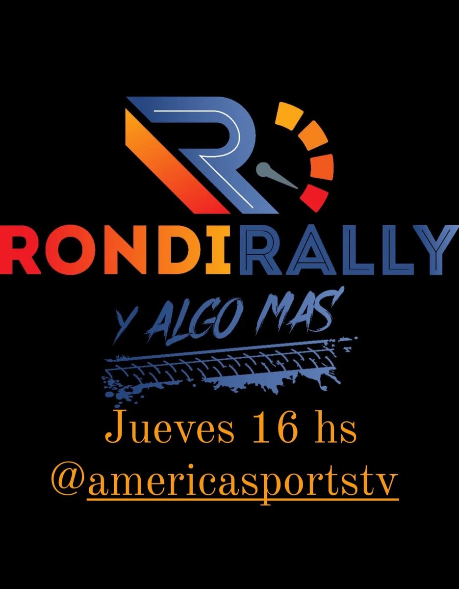 RondinaMarcelo's tweet photo. Aireeee #RondiRally en @AmericaSportsTV Flow 115 y en YouTube con todo el #RallyMaster https://t.co/aGu5n7ZEtX