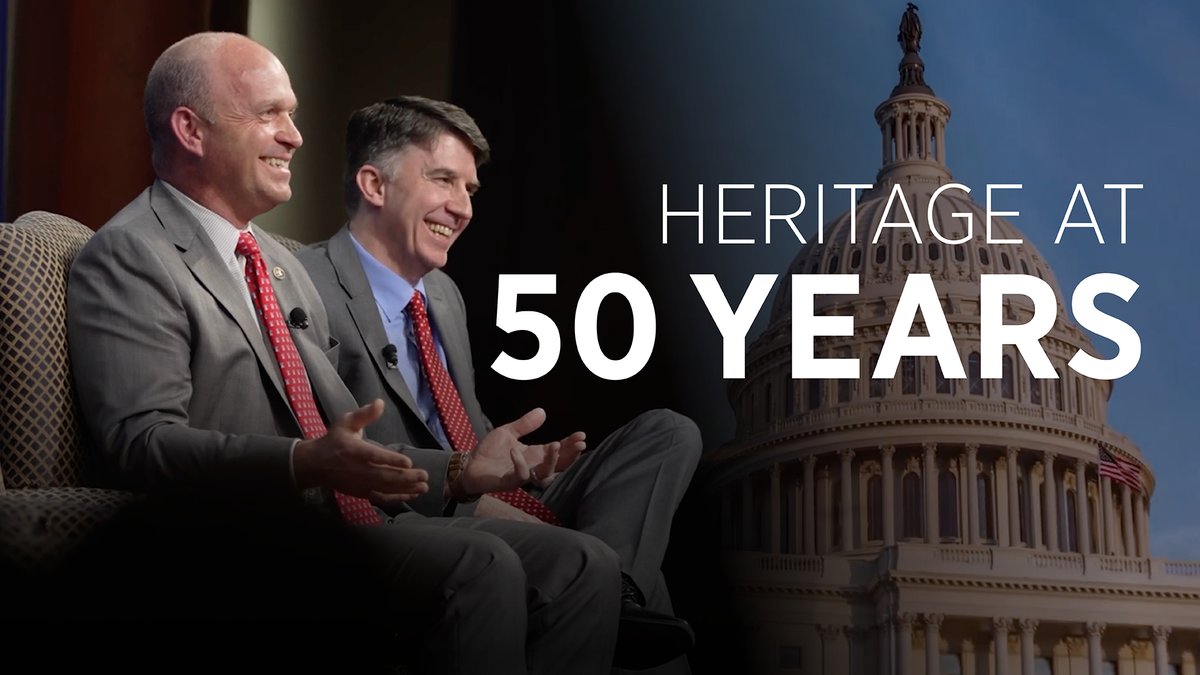 Heritage Foundation on Twitter "RT NoahBrandt_ .Heritage has
