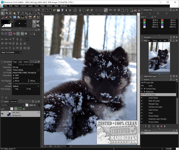 majorgeeks's tweet photo. New! #PhotoLine is a graphics editor that offers a wide range of features for creating and editing #graphics. If you are familiar with #Photoshop, you will be at home with Photoline at a fraction of the price.
https://t.co/bNaFNexyTc #graphicsediting #software https://t.co/79YF9HKtSR