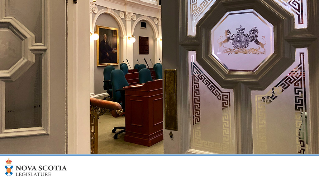 The 1st Session of the 64th General Assembly will resume on Tuesday, March 21 at 1 pm. #nsleg #nspoli