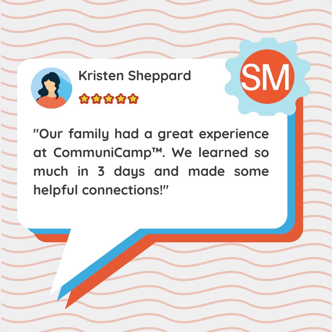 We love hearing how CommuniCamp™ has impacted families from all over ! Thank you, Kristen, for leaving us an amazing five-star google review and a great comment on your camp experience!  

To leave us a review, visit the link in our bio!  

#SelectiveMutism #CommuniCamp #review