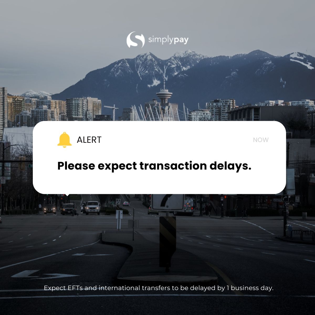simplypayapp's tweet photo. We’d like to remind you of the upcoming statutory holiday on:
➡️ Monday, February 20th!

All transaction initiations on bank transfers (EFT) and international transfers uploaded on these days will be delayed until the next business day.

Thank you!

❤️ the #simplypay team https://t.co/j778HLsvrc