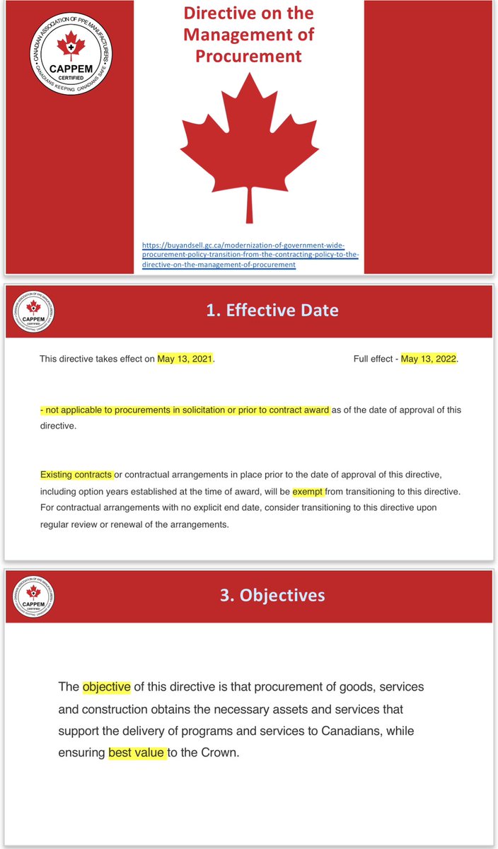 Canadian Association of PPE Manufacturers tweet media