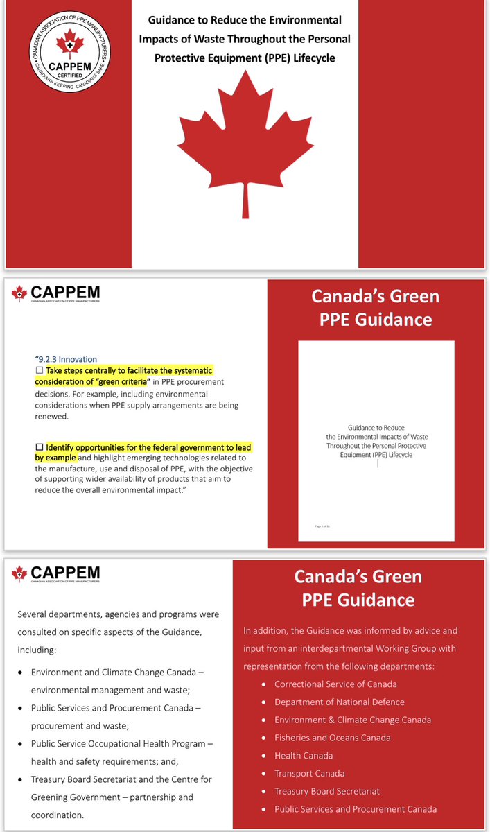 Canadian Association of PPE Manufacturers tweet media