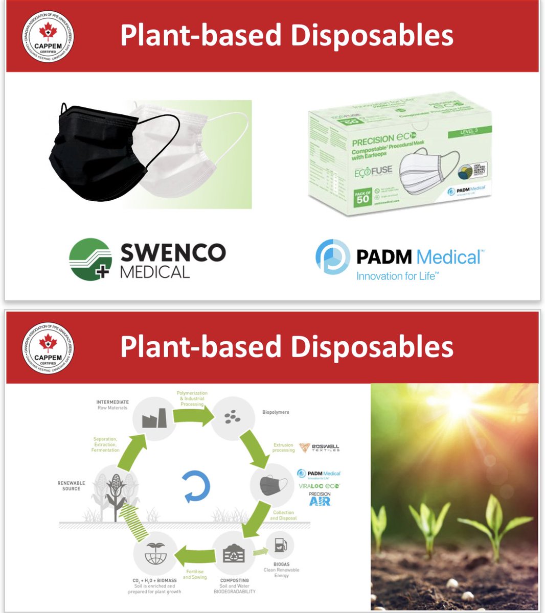 Canadian Association of PPE Manufacturers tweet media