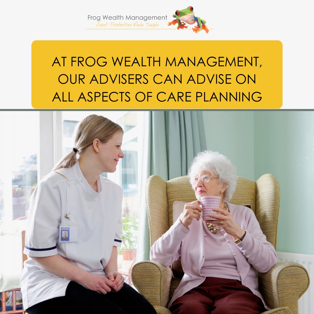 Frogwealth's tweet image. Our advisors at Frog Wealth Management are qualified to offer guidance on every facet of your care planning. 🥰
