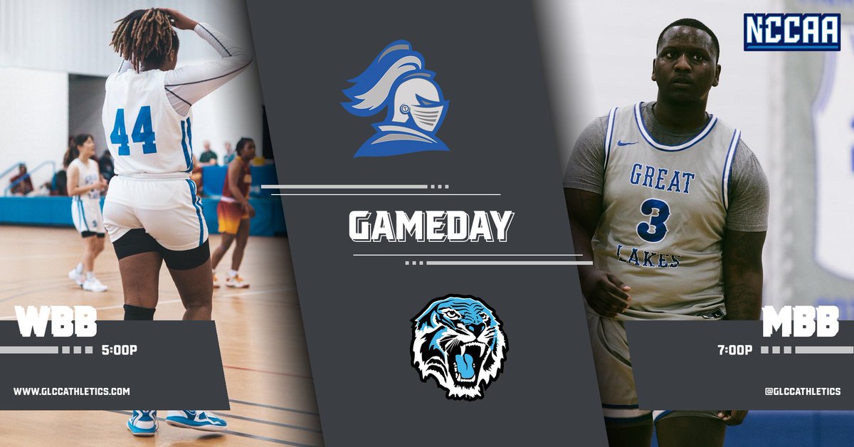 💙 GAMEDAY 💙

🆚 Grace Christian 

⏰ WBB 5p / MBB 7p

📍 Lansing, MI

🖥️  glccathletics.com/Fan-Zone/Crusa…

#CrusaderPurpose