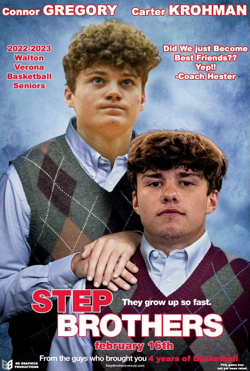 Senior Night!! Come out tonight and support our 2 seniors as they play the last home game of their careers!!!