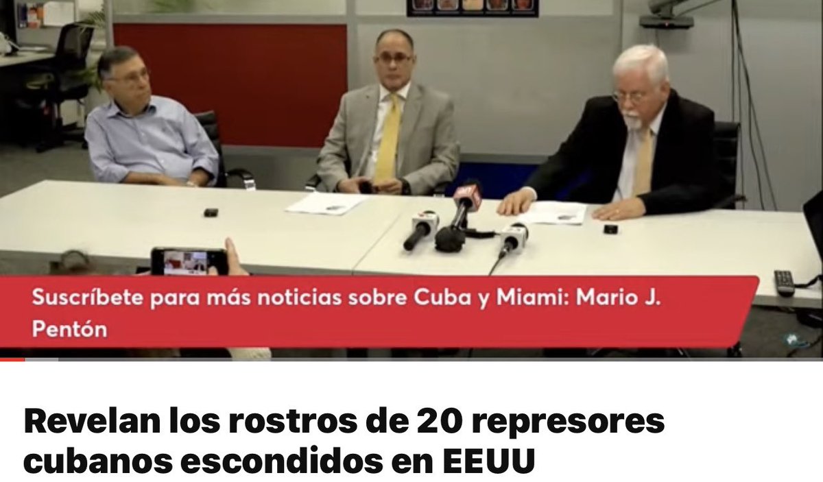 #ULTIMA HORA . Rebelan los rostros de 20 represores cubanos escondidos en Estados Unidos. La cosa se pone buena