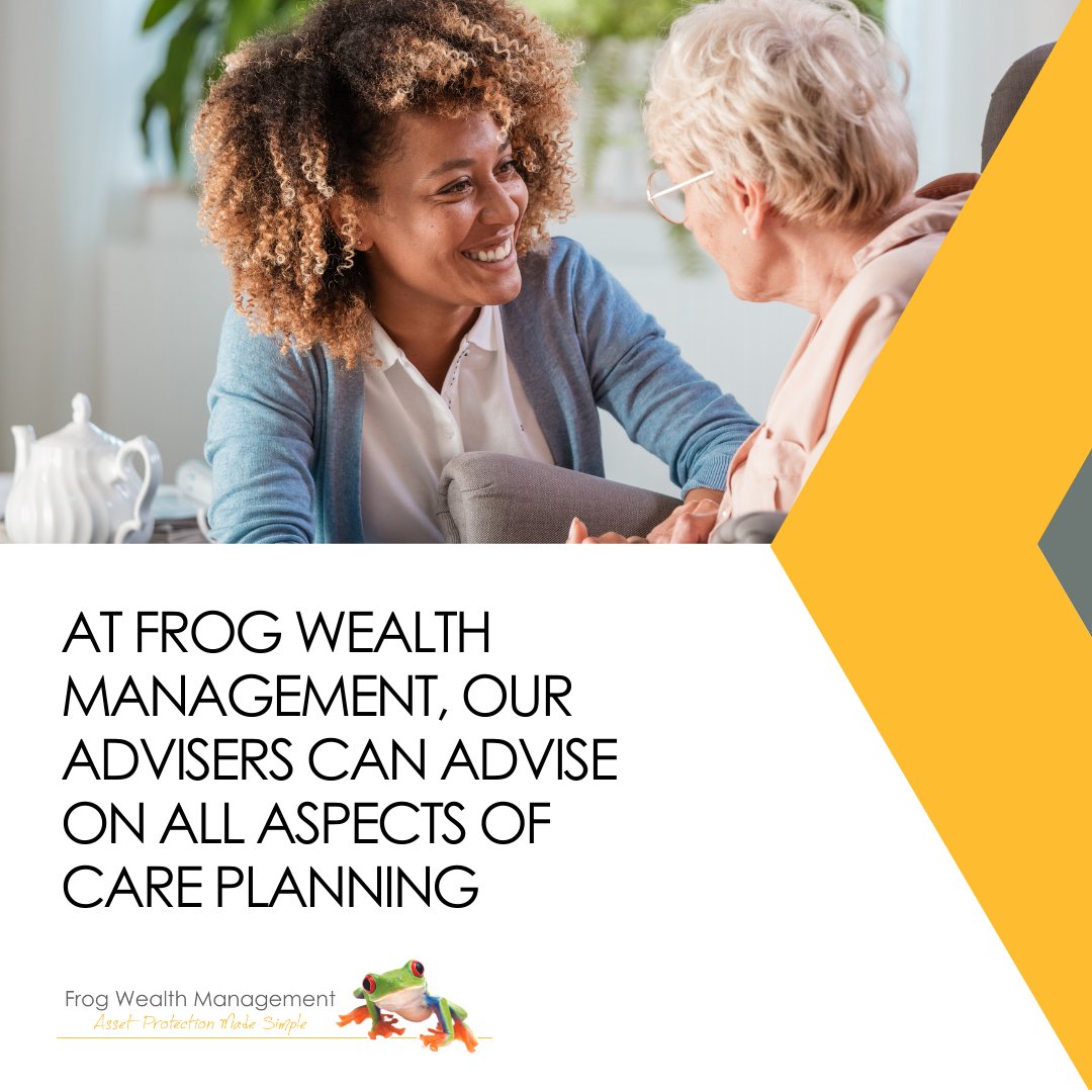 Frogwealth's tweet image. Our advisors at Frog Wealth Management can provide advice on all aspects of care planning.