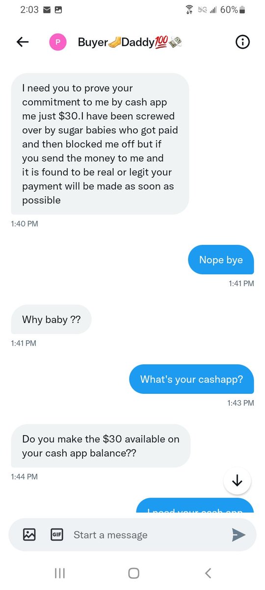 GodessJune's tweet photo. @anotherone11138 is a scam! I've included his cashapp name as well. https://t.co/u4gT7bQkoF