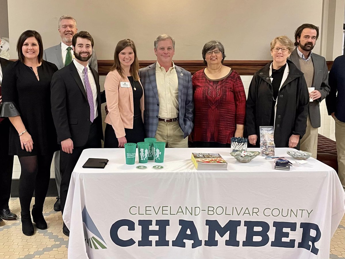 Chamber staff and other representatives from Bolivar County visited with legislators at the Mississippi State Capitol yesterday and discussed all of the exciting projects happening in our area!