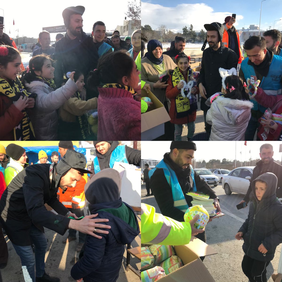 ÇOCUK GÜLÜNCE DÜNYA GÜLER 🤍

📍MALATYA 

📌Asil milletimizin geleceği olan çocuklarımızın yarınları güzel olsun,yüzleri biraz da olsa gülsün diye durmadan yorulmadan çalışmalarımızı sürdürüyoruz.

Cemrelerimizle yaralarımızı sarıp milletimize destek olmaya devam ediyoruz..❤️‍🩹