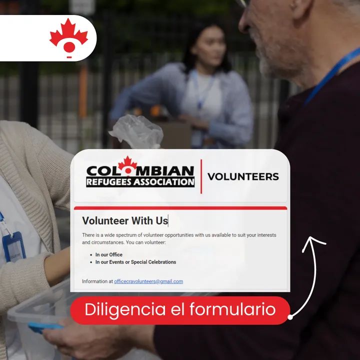 ¿Estas en Hamiltón, Ontario y quieres ser voluntario a corto, largo plazo o en verano?
Visita nuestra web e inscríbete en el formulario y recibe más información.
.
Link en la bio🔗
.
#volunteers #latinosencanada #tolenrancia #equipo #refugee