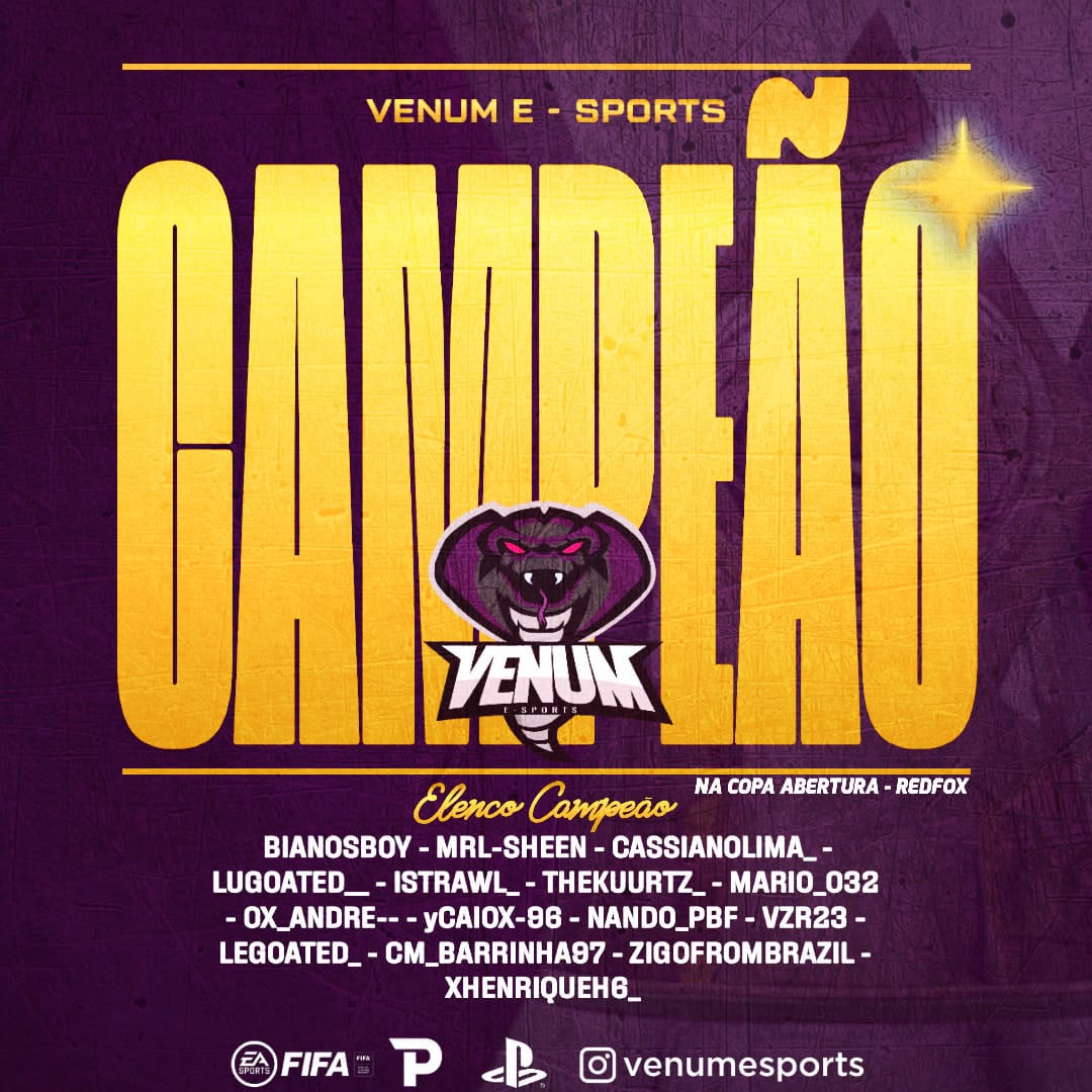 O 40° título da história!
Depois de dois jogos de domínio absoluto, onde a soma de finalizações foram 27 chutes a 1, conquistamos o título nos pênaltis, com duas defesas de @CaioX_GK! Não temos dúvidas que foi mais que merecido, o futebol virtual premiou quem buscou o título! 🐍