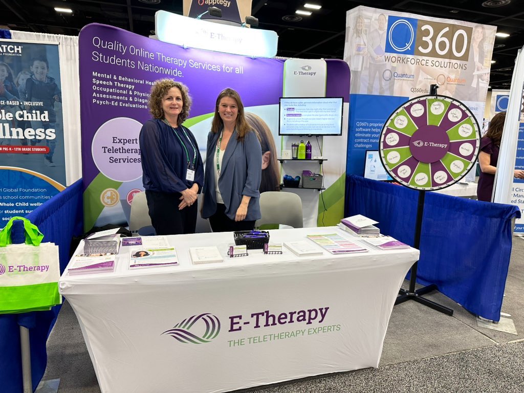 etherapyexperts's tweet photo. Day one of #NCE2023 is here!
Come meet our team and learn all about E-Therapy at booth # 217. 

#NCE2023 #AASA #ETherapy #Teletherapy #SanAntonio #OnlineTherapy @AASAHQ https://t.co/o6VxmWhD1Z