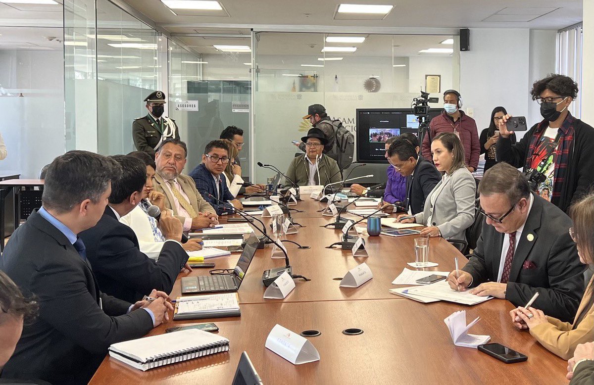 anaraffo1's tweet photo. En @EducacionAN compareció @MinInteriorEc, @SNAI_Ec y #Asesec. Crear universidad exclusiva para la Policía y dizque combatir la inseguridad es ruin e inconstitucional. La Policía cuenta con instituciones de formación. La educación superior necesita💰y no instituciones exclusivas. https://t.co/g9GgeDSpu8