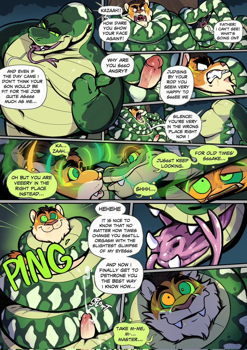 (1/3)
Both King and Prince will never see it coming... 
Commission for <a href="/helplessmancub1/">Johnny, the ape man 🌴🐾🐍🦍🐅🐆🐊🐘🦁🌴 🏳️‍🌈</a>