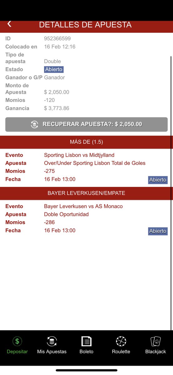 CardinalTeamTct's tweet photo. ATENCIÓN #collaboration 🔥
Parlay -120 💵🤯
Su servidor y este crack @Soycontrareloj creamos un #Freerlay con momio exquisito 🤤💰
Acordamos regalar $500 mx entre todas las interacciones de buena vibra si se gana 🙌🏼
Jalan? Lluvia de amor 🥰 ♥️🔂♥️🔂♥️🔂♥️🔂♥️🔂♥️🔂♥️ https://t.co/CtH1LwMyZz