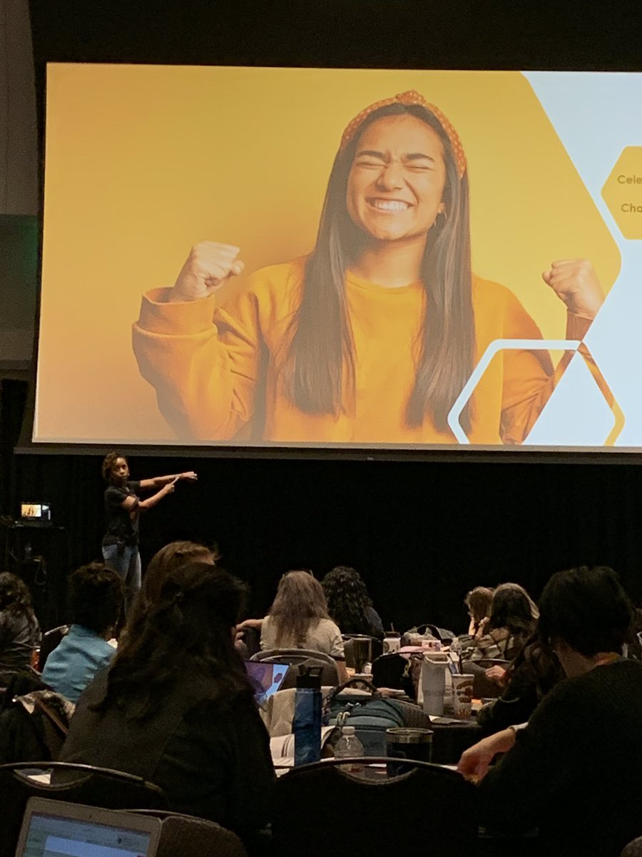 Day 2 <a href="/lead4ward/">lead4ward</a> Rockin’ Review. Learning so much from <a href="/MrsLakishaBall/">Lakisha Ball, Ed.D.</a>  Great presentation! Thank you.  I feel like this picture!