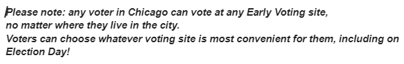 walterkiefer's tweet photo. @ChicagoElection This statement on your website says voters can vote at any location on election day. We were told at election judge training that they must vote at their home precinct or be given a provisional ballot. https://t.co/metH0DkVxK