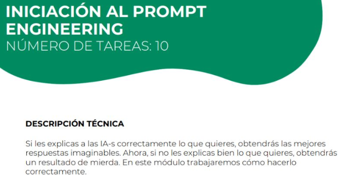 Olvídate del pupitre y el profesor bigotudo con tirantes y cara de mala leche. Esto es el futuro y se llama The Egg.

#prompter #promptengineering #entrenadordeIAs
