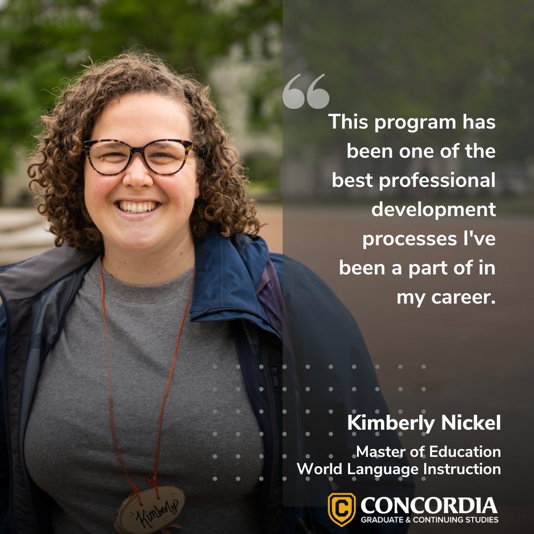 Concordia College now offers ACTFL members 10% off their M.Ed. in World Language Instruction program! To learn more visit: bit.ly/3lwEHtg @Concordia_MN