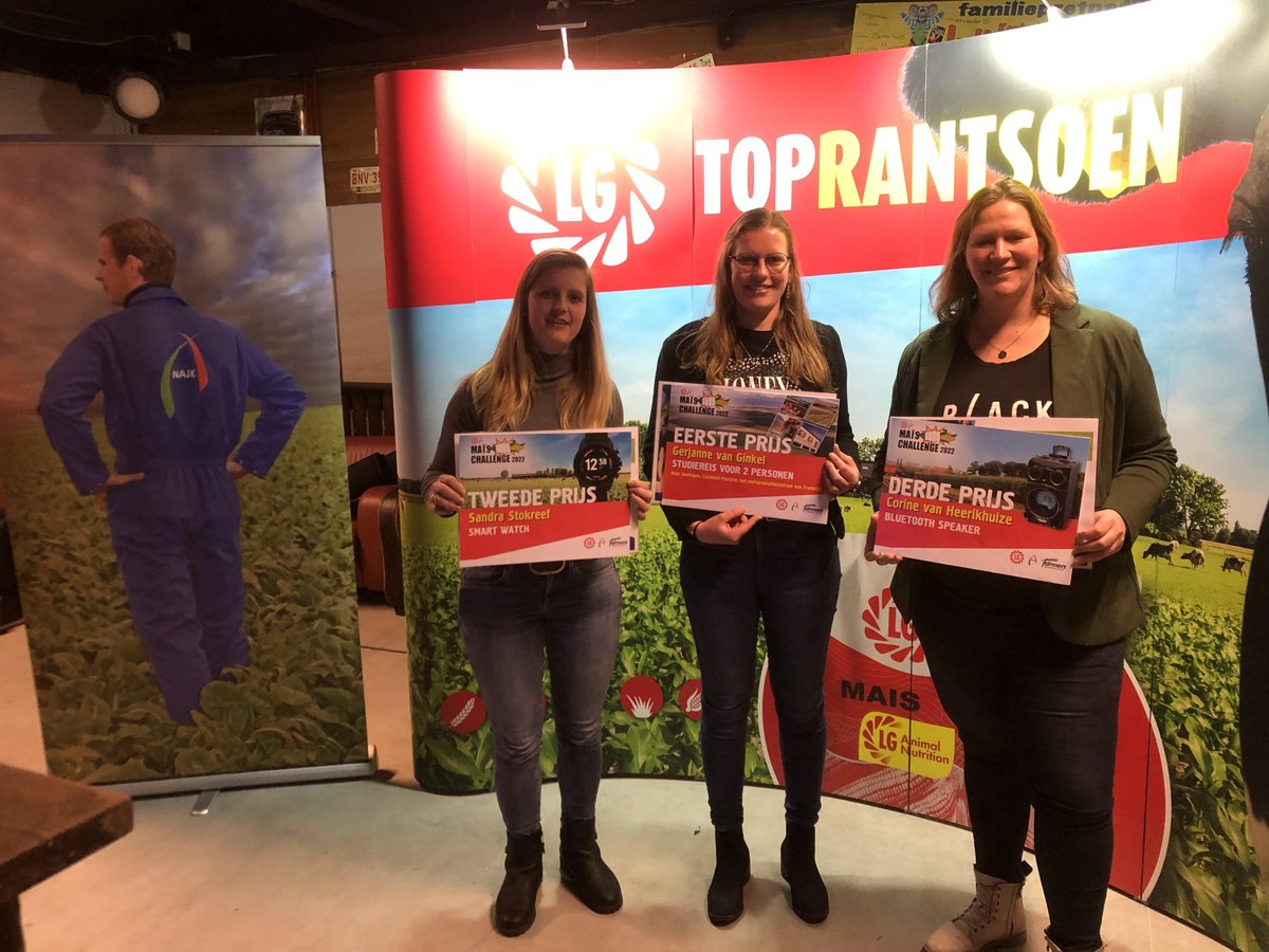 MAÏSCHALLENGE 🌽 | Vanmiddag kwam de #MaïsChallenge tot een spannende ontknoping! 🤠 Uiteindelijk ging Gerjanne van Ginkel er tijdens de zesde MaïsChallenge van #NAJK, <a href="/LGseedsNL/">LG seeds Nederland</a> en <a href="/ForFarmers/">ForFarmers</a>, met de hoofdprijs vandoor. 🏆 Gefeliciteerd!! 🥳

➡️ najk.nl/2023/02/16/ger…