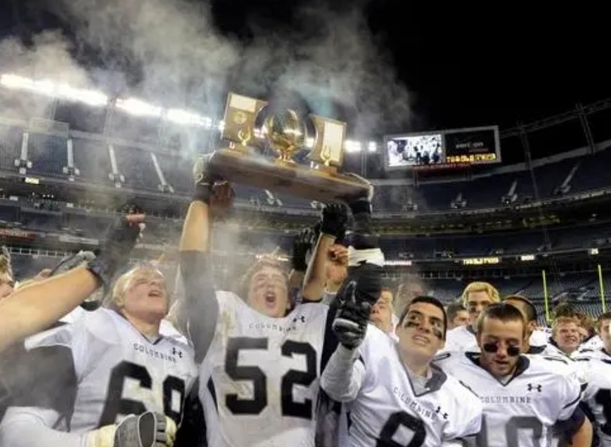 Tradition: In 2014 we had Danny Spond starting for Notre Dame (FBS), Chris Rogers starting for Sam Houston DI-AA, and 4 starters at CSU Pueblo: Josh Croy, Tony Campton, Cameron McDondle &amp; Bernard McDondle (D2), All playing for their respective National Championships. #Rebelball23
