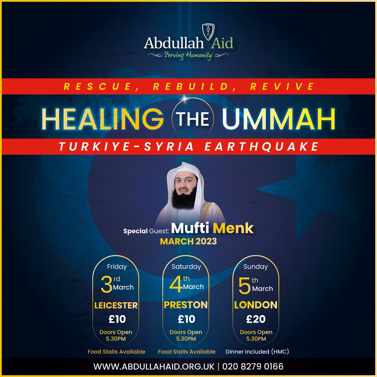 abdullahaiduk's tweet photo. 3 City Tour with our Global Ambassador @muftimenk
#london #leicester #preston #uk #muftimenk #healingtheummah #abdullahaid #abdullahaiduk https://t.co/RpfzMtpIJH