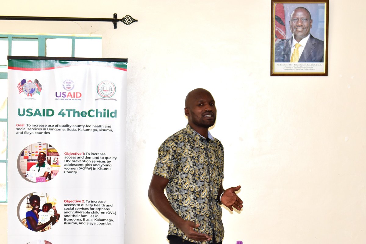 Engaging with Partners During County Program Delivery Committee. CREADIS is implementing the USAID 4TheChild Program in Bungoma County.