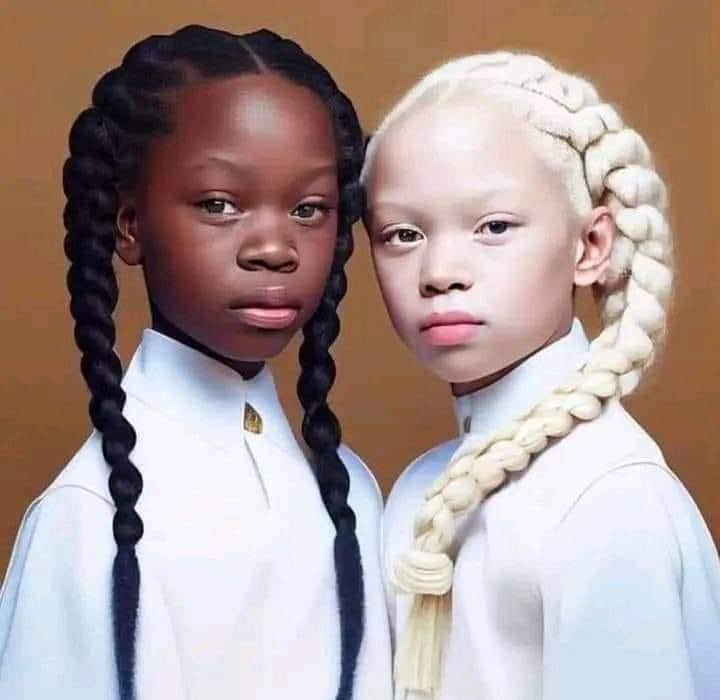 Divinely & Uniquely Created Twins 🖤✨🤍. “It doesn’t matter if you’re Black or White”, MJ. #BlackOrWhite #AllBlackLivesMatter #MelaninSisters