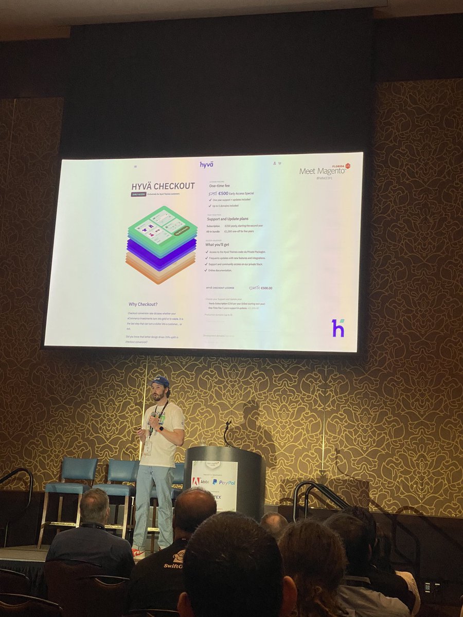 #hyvacheckout is available under early access program. #hyva #Magento #MM23FL