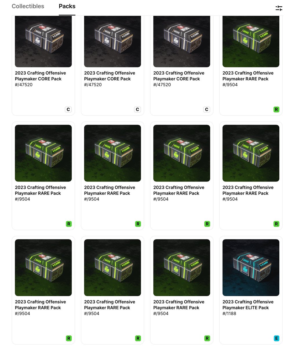 <a href="/DK_Marketplace/">DraftKings Marketplace</a> craft and burn is finally here. Took an early start on the 2023/2024 season and crafted 2 Elite packs, 9 Rare packs, and 15 cores packs. Can’t wait for next year of <a href="/DKReignmakers/">DraftKings Reignmakers</a> by far the most fun fantasy football experience ever! <a href="/DraftKings/">DraftKings</a>