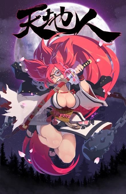 Really enjoyed working on this piece in collaboration with M.RAGE x GUILTYGEAR!If you havent checked out the jackets. They'll be in the comments! 