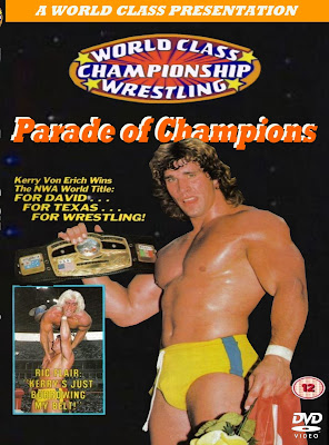 On this day in 1984 - Kerry Von Erich defeated Ric Flair for the NWA World Heavyweight Championship in the main event of World Class Championship Wrestling's Parade of Champions. 

retroprowrestling.com/2022/09/event-…

#Vonerichs #WCCW #OldSchoolProWrestling #RetroProWrestling