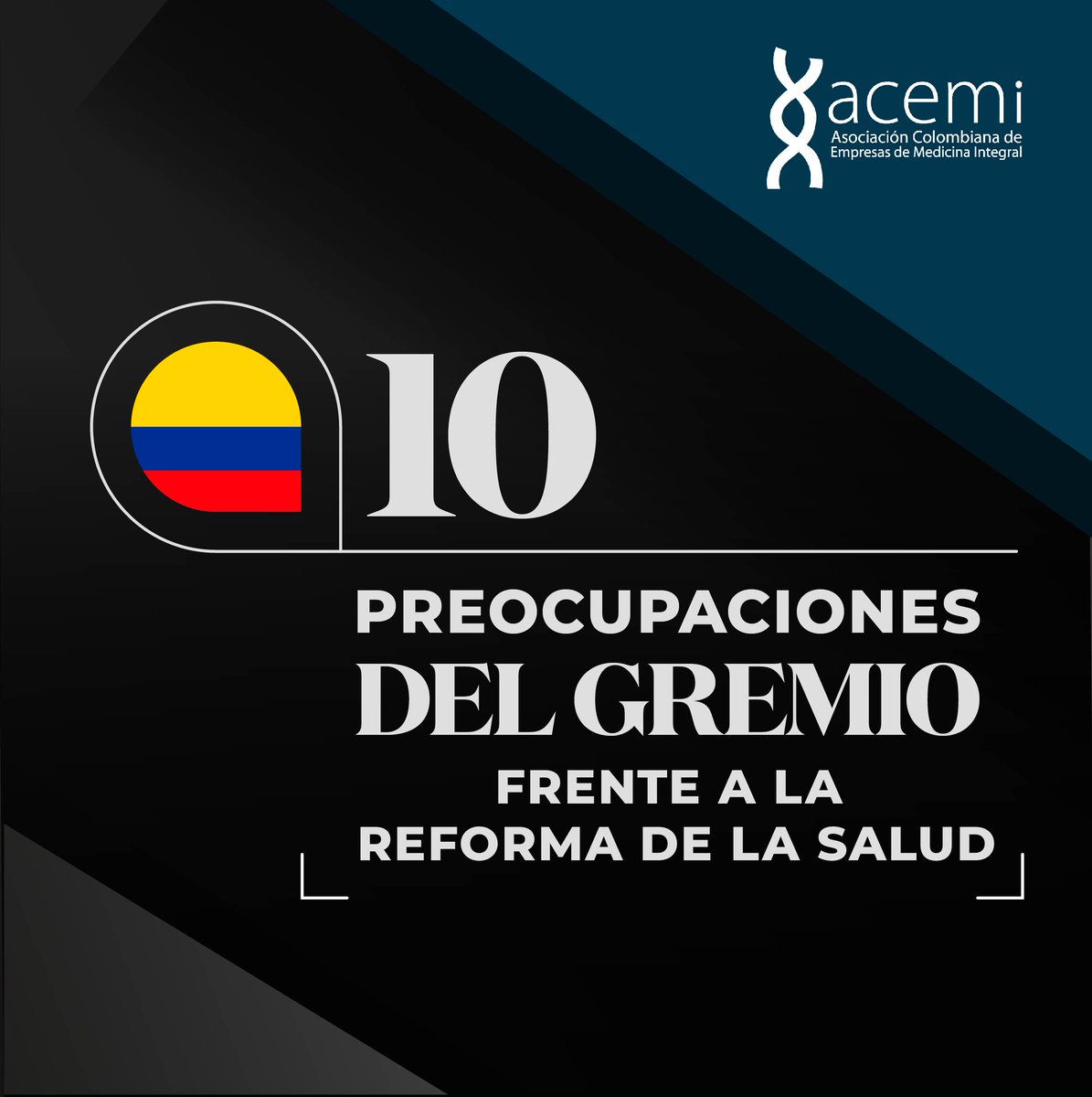 acemi_gremio's tweet photo. 🧵 La propuesta de reforma a la salud, radicada esta semana por el Gobierno ante el Congreso de la República, desconoce y destruye 30 años de avance en salud. Algunas de las preocupaciones más grandes son:

#ReformaResponsable #ConstruirSobreLoConstruido https://t.co/C3udWEmP3Q