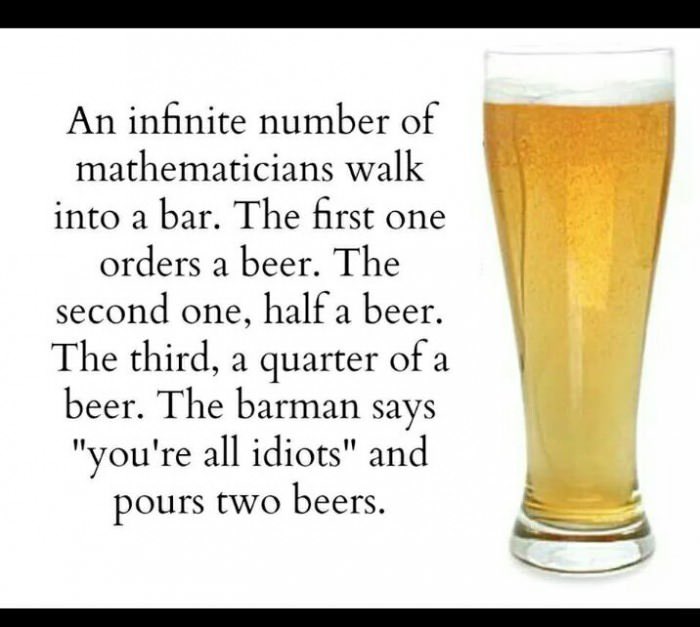orlibear's tweet photo. @eoghan_long @imtanational @ImtaDublin @IMTACorkBranch Reminds me of my all time FAVOURITE Maths joke… 😎 https://t.co/WHrn94Q2iO