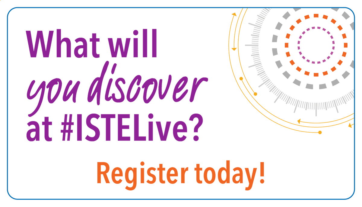 ISTE_ASCD's tweet photo. 🎉 IT'S HERE! 🎉

The #ISTELive 23 program is now available ➡️ https://t.co/WTZNivF9UZ

Discover what's next in education at ISTELive 23 in Philly with 25+ Featured Voices, 900+ sessions, 38 topics &amp; much more!

What will you discover at #ISTELive 23, June 25-28? Register today! https://t.co/2wnMJW3FyR