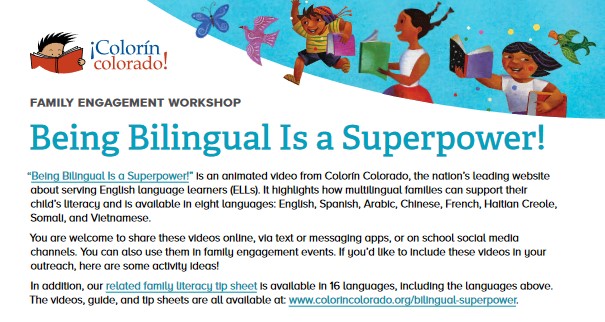 ICYMI: This family outreach guide shares ideas for using our new animated video (in 8 languages!) in family events and workshops! tinyurl.com/superpower-bil…

#ELL #ELLchat #MLL #MLLchat